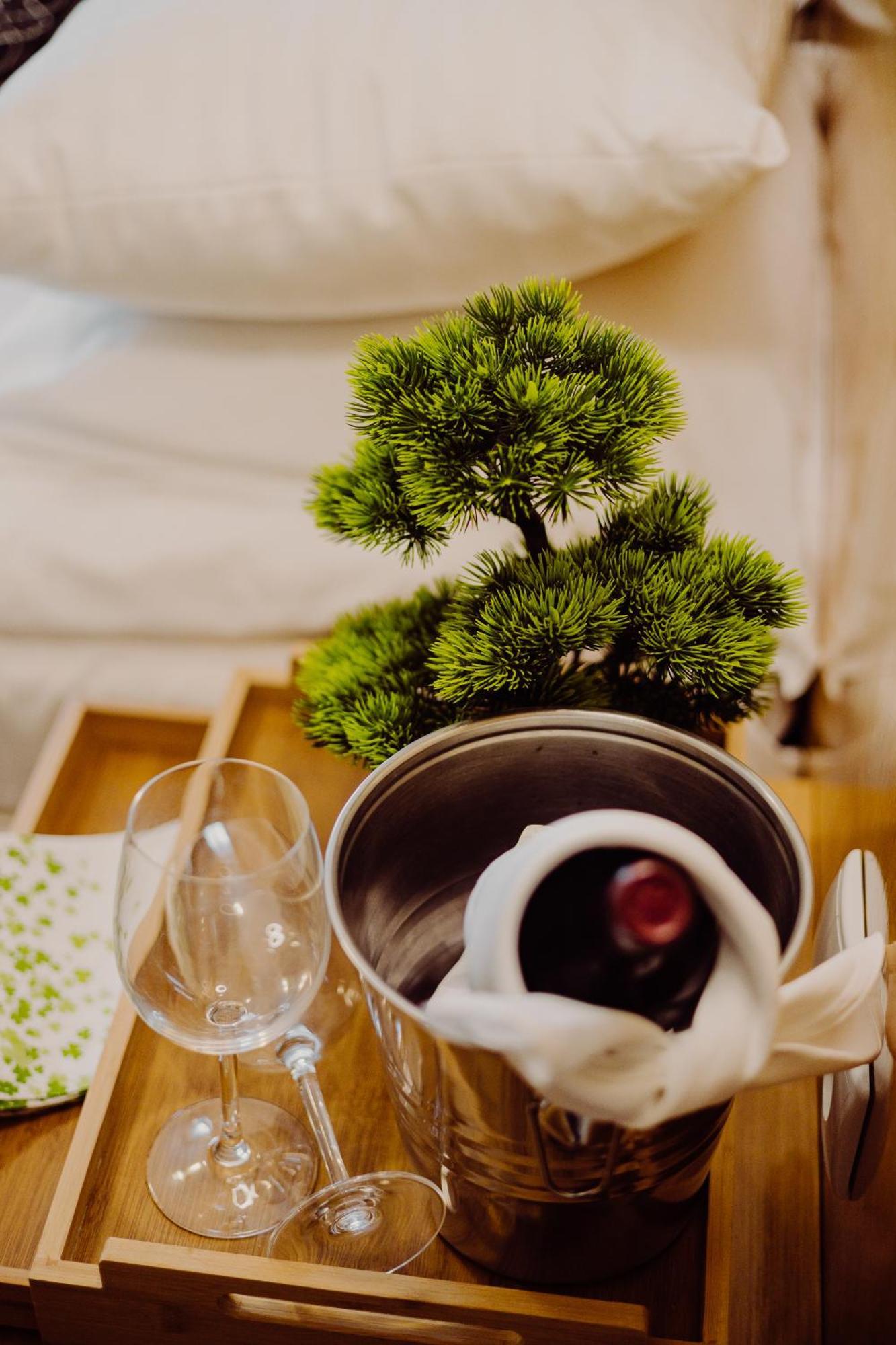 Hotel Bonsai Niemcza Buitenkant foto